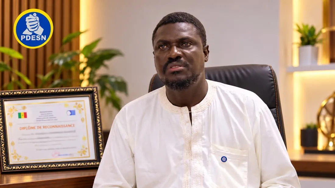 Abdou Samath SAKHO, Président du PDESN, en entretien